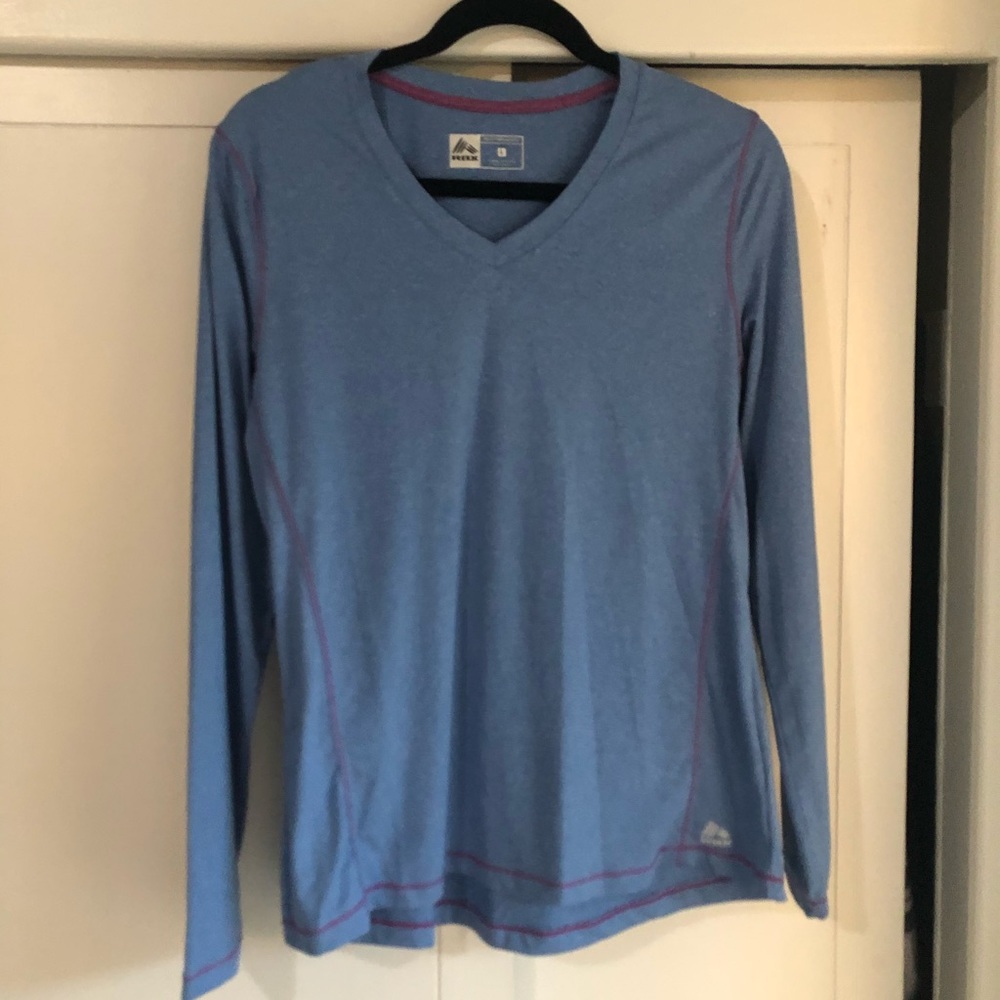 RBX V-Neck Long Sleeve Tee Shirt
